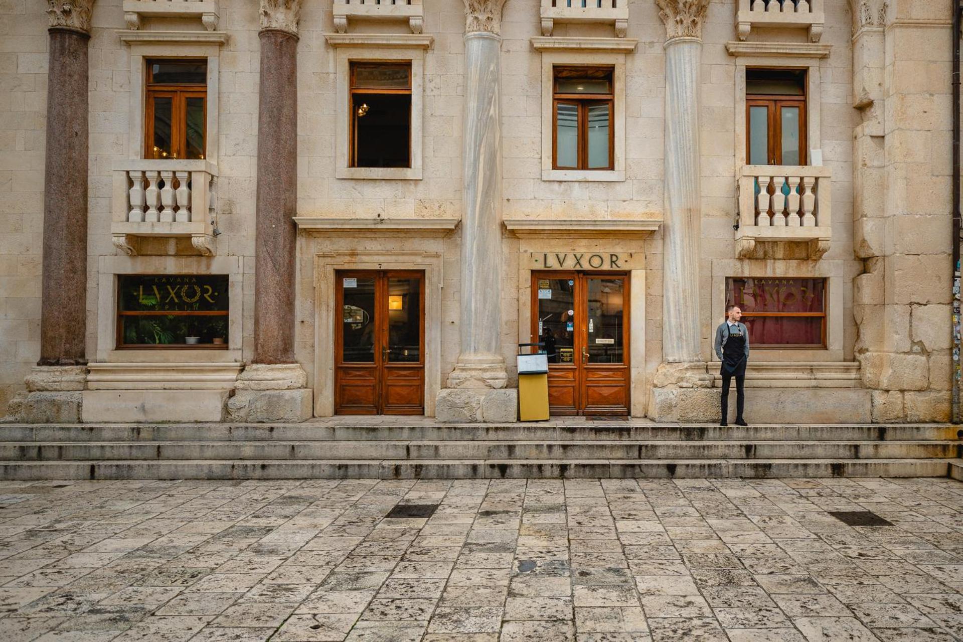 Razglednica Hotell Split Exteriör bild
